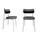 Ver imagem 1 de Cadeira Alloa Fixa com 4 Pés 50 X 44,7 X 83,8 Cm com 2 Unidade