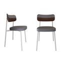 Ver imagem 1 de Cadeira Alloa Fixa com 4 Pés 50 X 44,7 X 83,8 Cm com 2 Unidade