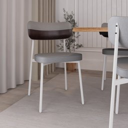 Cadeira Alloa Fixa com 4 Pés 50 X 44,7 X 83,8 Cm com 2 Unidade - 3