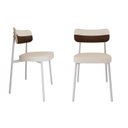 Ver imagem 1 de Cadeira Alloa Fixa com 4 Pés 50 X 44,7 X 83,8 Cm com 2 Unidade