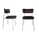 Ver imagem 1 de Cadeira Alloa Fixa com 4 Pés 50 X 44,7 X 83,8 Cm com 2 Unidade