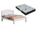 Ver imagem 3 de Cama Casal Lais 100% Mdf para Colchão -super Reforçada - Basoto C/ Colchão Gazin D23:branco