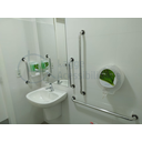 Ver imagem 7 de KIT 2 BARRAS DE APOIO RETA ALUMINIO 40CM