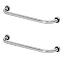 Ver imagem 1 de KIT 2 BARRAS DE APOIO RETA ALUMINIO 40CM