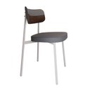 Ver imagem 6 de Cadeira Alloa Fixa com 4 Pés 50 X 44,7 X 83,8 Cm com 4 Unidade