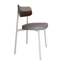 Ver imagem 6 de Cadeira Alloa Fixa com 4 Pés 50 X 44,7 X 83,8 Cm com 4 Unidade