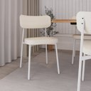 Ver imagem 3 de Cadeira Alloa Fixa com 4 Pés 50 X 44,7 X 83,8 Cm com 4 Unidades