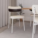 Ver imagem 3 de Cadeira Alloa Fixa com 4 Pés 50 X 44,7 X 83,8 Cm com 4 Unidade