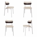 Ver imagem 1 de Cadeira Alloa Fixa com 4 Pés 50 X 44,7 X 83,8 Cm com 4 Unidade