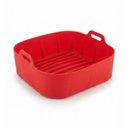 Ver imagem 1 de Forma de Silicone Quadrada com Alças para Air Fryer 16cm