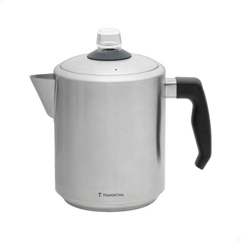 Cafeteira Percoladora Tramontina em Aço Inox com Cabo de Baquelite 2 Litros 61768030