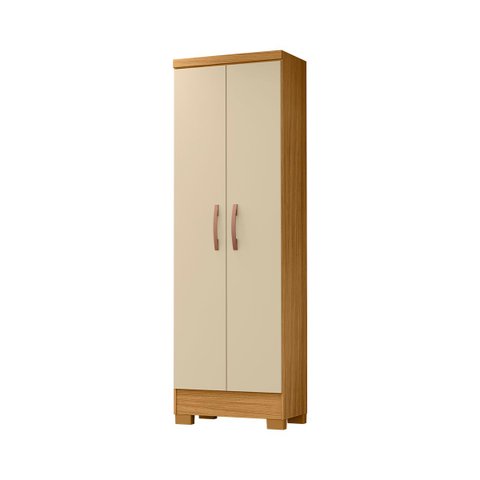 Armário Multiuso 604 com 2 Portas Pés em Plástico