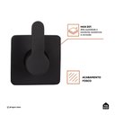 Ver imagem 5 de Acabamento de Misturador Monocomando Redondo para Banheiro Guaporé - Pingoo.casa - Preto