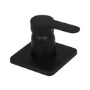 Ver imagem 1 de Acabamento de Misturador Monocomando Redondo para Banheiro Guaporé - Pingoo.casa - Preto