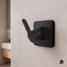 Acabamento de Misturador Monocomando Redondo para Banheiro Guaporé - Pingoo.casa - Preto - 6