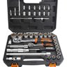 Conjunto de Ferramentas Soquetes 1/4” e 1/2” DE 45 Peças Wokin Tools - 1