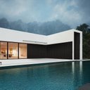 Ver imagem 1 de Painel Ripado em Alumínio Parete Preto Corten Barra de 30 mm X 150 mm X 3000 mm/0,455 m² Viscardi