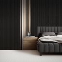 Ver imagem 3 de Painel Ripado em Alumínio Parete Preto Corten Barra de 30 Mm X 150 Mm X 3000 Mm / 0,455 M²