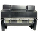 Ver imagem 4 de Dispenser Papel Toalha Nobre Auto Corte Preto Bobina Toalheiro