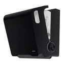 Ver imagem 5 de Dispenser Papel Toalha Nobre Auto Corte Preto Bobina Toalheiro