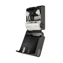 Ver imagem 6 de Dispenser Papel Toalha Nobre Auto Corte Preto Bobina Toalheiro