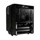 Ver imagem 7 de Dispenser Papel Toalha Nobre Auto Corte Preto Bobina Toalheiro