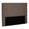 Cabeceira Cama Box Casal Queen 160cm Aquilla Suede Caramelo - Sheep Estofados - Marrom - 1