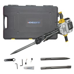 Martelo Demolidor Rompedor MMR2100 85J 23kg Monofasico 60hz 220v Menegotti - 5