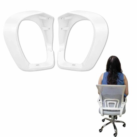 Braços de Cadeira Escritorio Par Apoio Home Office Leitura Trabalho Estudo Casa Sala Conforto Resist