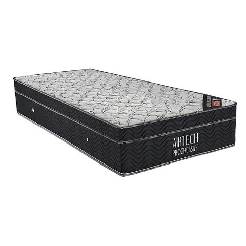 Colchão Solteiro Estrela Móveis Airtech Progressive Ortobom 29x188x88