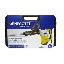 Martelo Rompedor MMR1300 15J 8KG Monofasico 60HZ 220v Menegotti - 4