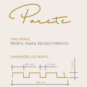 Ver imagem 5 de Painel Ripado em Alumínio Parete Marrom Corten Barra de 30 Mm X 150 Mm X 3000 Mm / 0,455 M²