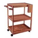 Ver imagem 1 de Carro de Apoio Tramontina com Cepo em Madeira Teca FSC 68 x 50 cm