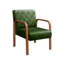 Ver imagem 2 de Poltrona Cadeira Decorativa Sala, Recepção Lara Verde