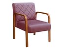 Ver imagem 2 de Poltrona Cadeira Decorativa Sala, Recepção Lara Roxo