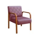 Ver imagem 2 de Poltrona Cadeira Decorativa Sala, Recepção Lara Roxo