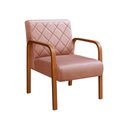 Ver imagem 2 de Poltrona Cadeira Decorativa Sala, Recepção Lara Rosa Rose