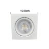 Spot Led Dicróica Embutir Quadrado 12w Bivolt:branco 6500k - 4