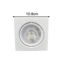 Ver imagem 4 de Spot Led Dicróica Embutir Quadrado 12w Bivolt:branco 6500k