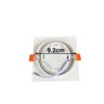 Spot Led Dicróica Embutir Quadrado 12w Bivolt:branco 6500k - 3