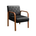 Ver imagem 2 de Poltrona Cadeira Decorativa Sala, Recepção Lara Preto