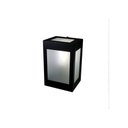 Ver imagem 3 de Luminária Arandela Preta Externa e Interna 5 Vidros 1xe27 Decoração Design Moderno Industrial