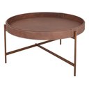 Ver imagem 4 de Kit 2 Mesas de Centro em Couro Décor Patrimar Móveis Cores:whisky