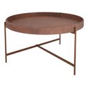 Ver imagem 3 de Kit 2 Mesas de Centro em Couro Décor Patrimar Móveis Cores:whisky