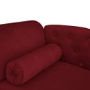 Ver imagem 4 de Caminha Pet Luxo Divâ Tecido Veludo Divini Decor:vermelho