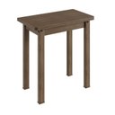 Ver imagem 5 de Conjunto Sala de Jantar Mesa com 4 Banquetas Marrom/Ameixa Negra