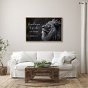 Ver imagem 1 de Quadro Decorativo Religioso Salmos 1 Tela 80x120 para Sala Quarto Lavabo