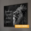 Ver imagem 3 de Quadro Decorativo Religioso Salmos 1 Tela 80x120 para Sala Quarto Lavabo