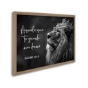 Ver imagem 2 de Quadro Decorativo Religioso Salmos 1 Tela 80x120 para Sala Quarto Lavabo