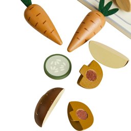 Comidinhas de Brinquedo para Cozinha Infantil/frango Assado com Legumes - 7